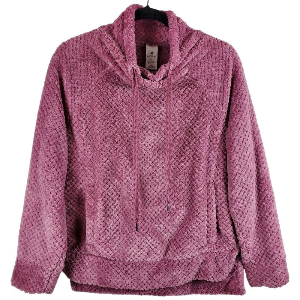 Member's Mark Plush Pullover Faux Fur Sweater Size Small
